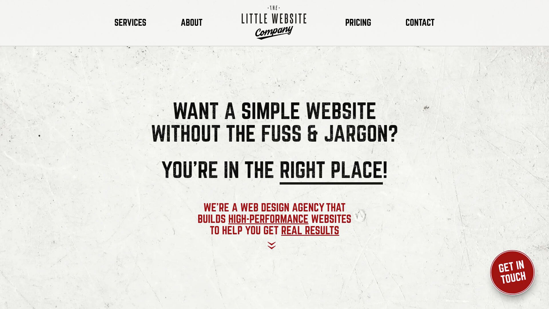 7 Best 1 Page Site Examples to Inspire You in 2025 - The Little Website Co.