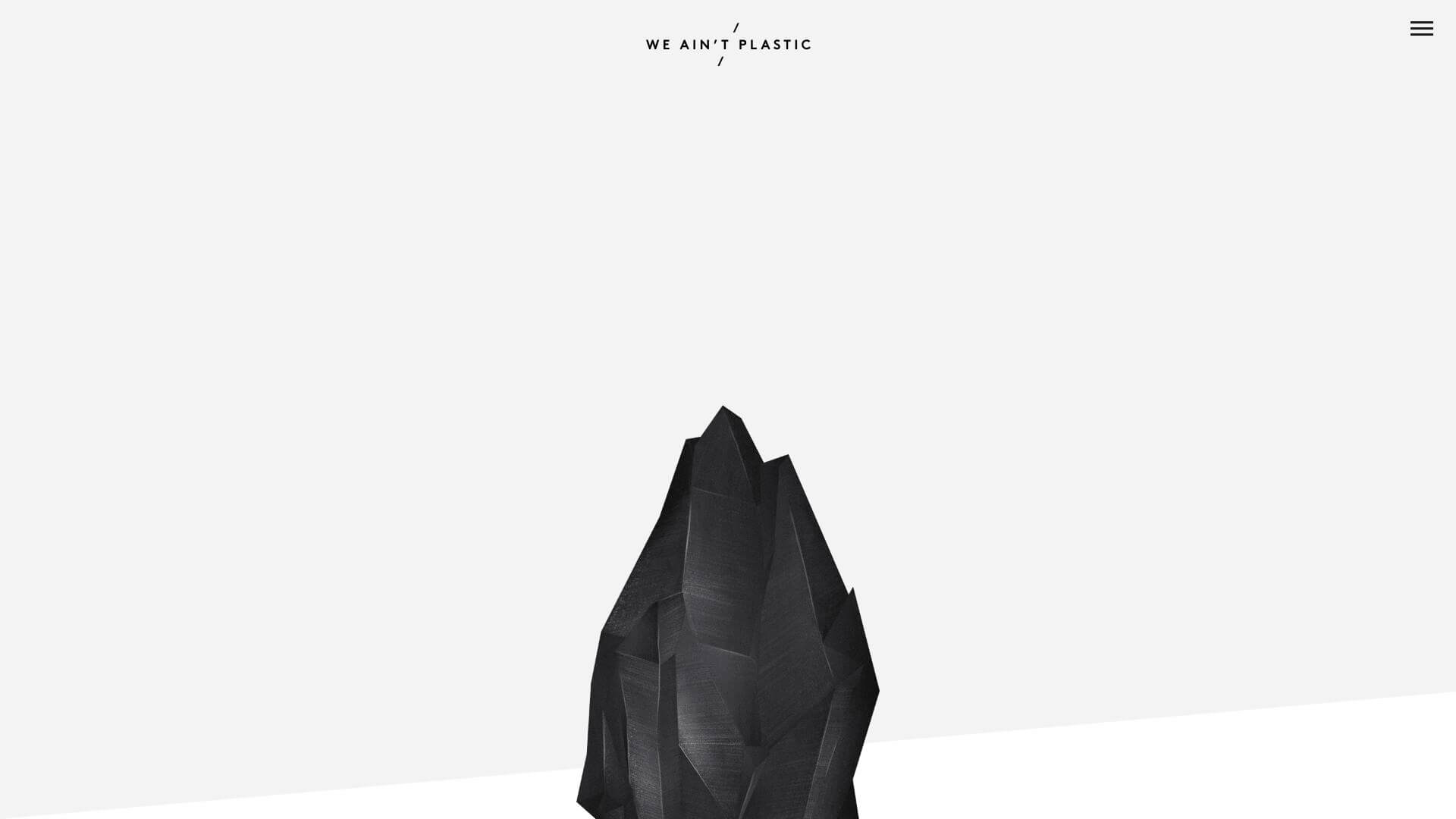 7 Best 1 Page Site Examples to Inspire You in 2025 - We Ain’t Plastic | Web Design Agency - The Little Website Co.